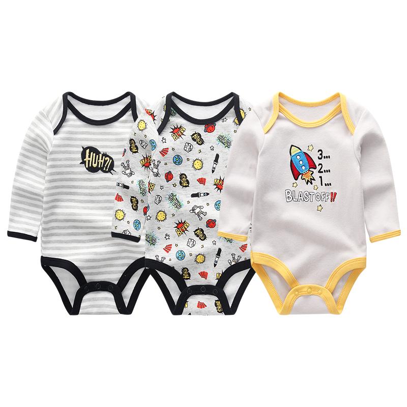 Unisex Baby Kleidung Baumwolle Neugeborene Mädchen Jungen Kleidung Cartoon Kleinkinder Overalls Pyjamas Kleidung 3M