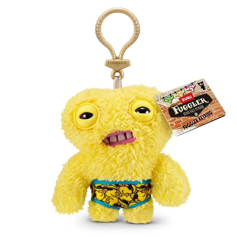 Fuggler Hässliche Monster Plüsch Schlüsselanhänger Spielzeug 5 Zoll Lustiges Hässliches Zähne Monster Weiche Plüschpuppe Taschen Schlüsselanhänger Sammlerstück Kindergeschenk 5-Inch