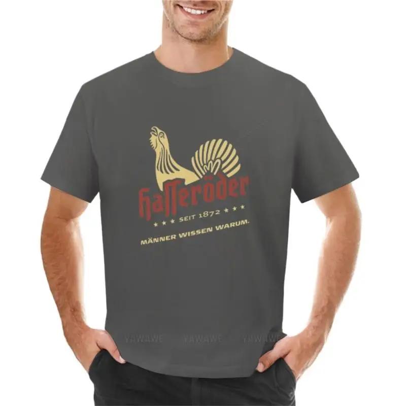 hasseroder T-Shirt ästhetische Kleidung schwergewichtige T-Shirts kundenspezifische T-Shirts kurzes T-Shirt Herren T-Shirts lässig stilvoll 2XL