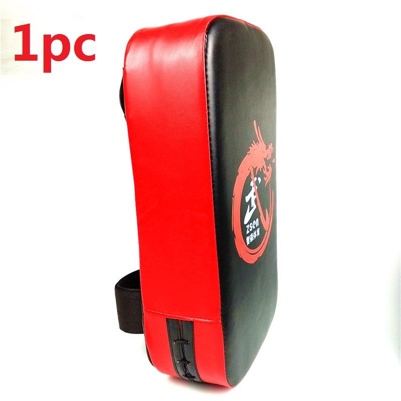Kick Boxing Pad Boxsack Fuß Ziel Mitt MMA Sparring Muay Thai Boxen Training Ausrüstung Stanzen rot