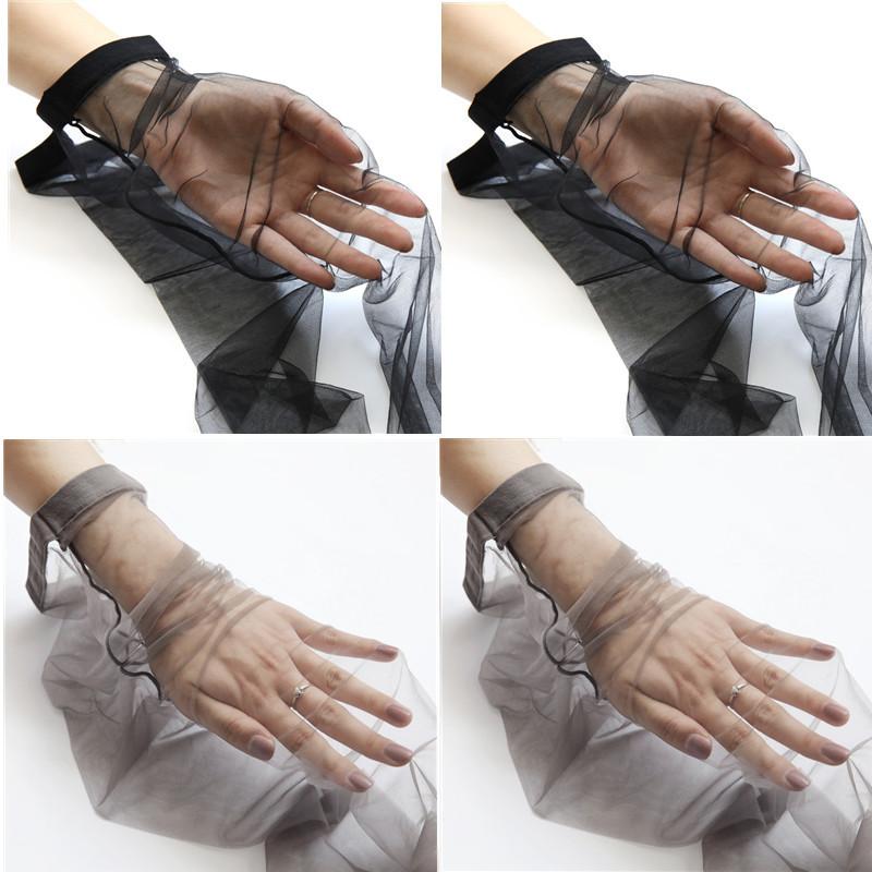 0D Ultra-Dünn 4Paar Sets Transparente Strumpfhosen Für Damen Sexy Enge Nylonstrumpfhosen Dehnbar Weiße Strümpfe Damen Unterwäsche M black