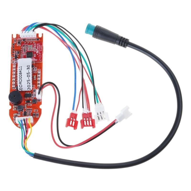 Einfach zu installierender Energiesparender Elektroroller Echtzeit-Geschwindigkeits- und Batterie-LCD-Display Bedienfeld für M365 Wetterfest 1 gray