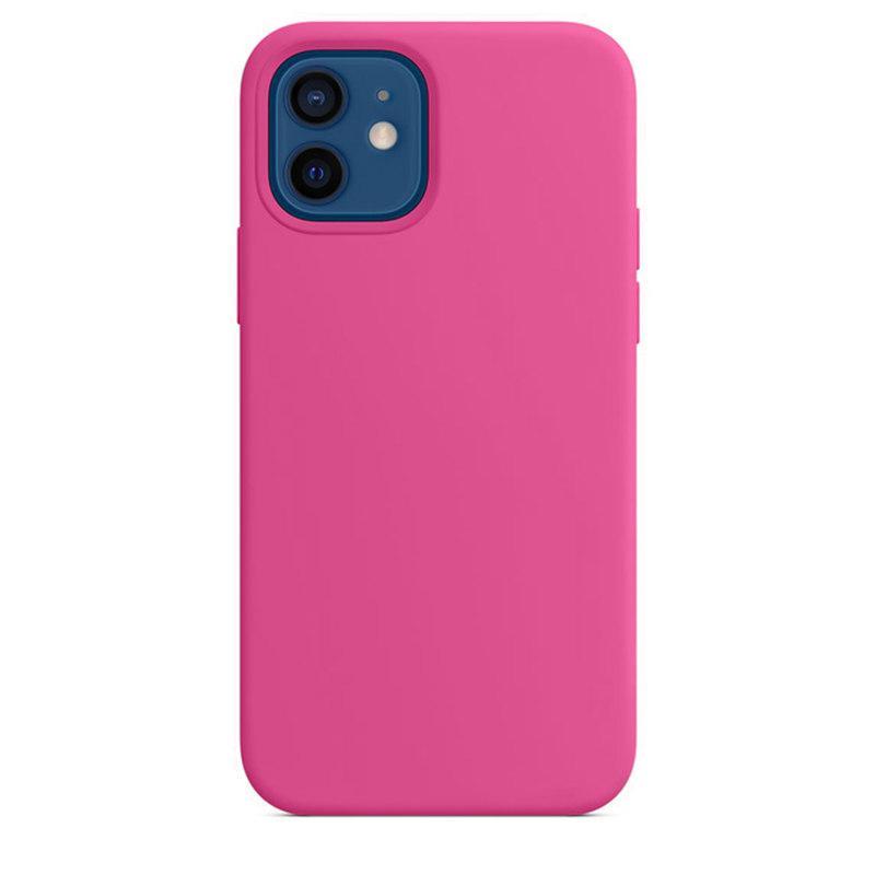 Luxuriöse Silikonhülle für iPhone 13 Mini 15 14 Pro MAX Hüllen für Apple iPhone 11 12 13 Mini Vollständige Abdeckung mit Box iPhone 12 Mini rose rot