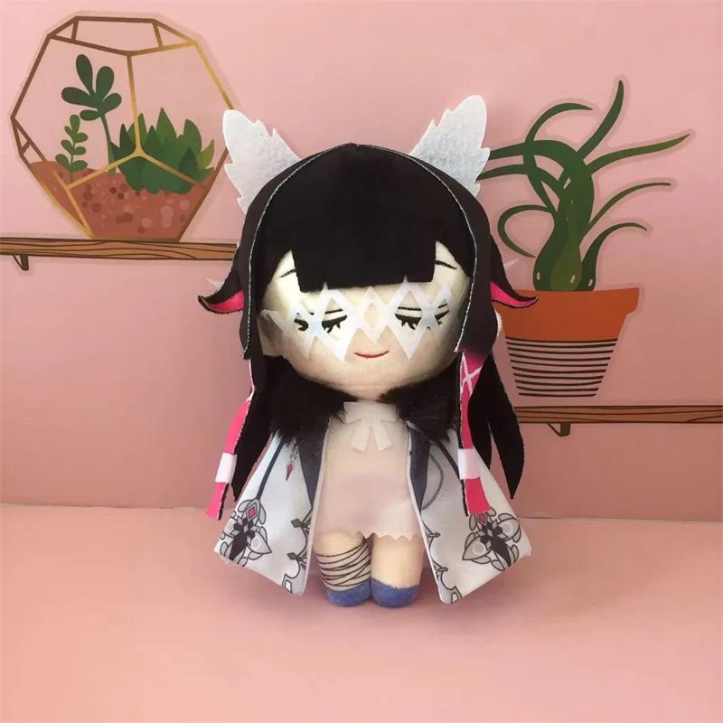 Anime Columbina Plüschpuppe Spielzeug Niedlich Genshin Impact Fatui Damselette Spiel Niedlich Weich Columbina Kuscheltiere Geschenk 20cm 20cm