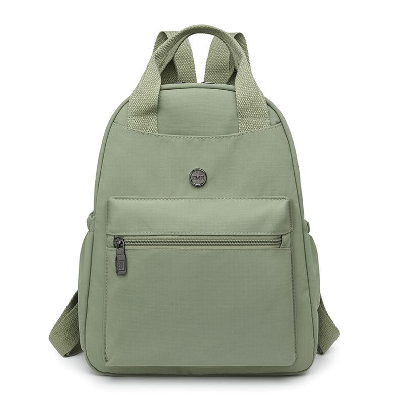 Großer Reise-Rucksack im koreanischen Stil – Leicht, Pendler-Schultasche für Studenten & Frauen grün