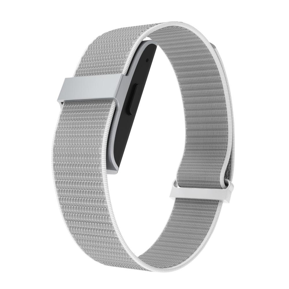 Verstellbares Smartwatch-Armband 20mm Ersatzarmband für Google Fitbit Air für Männer Frauen grau