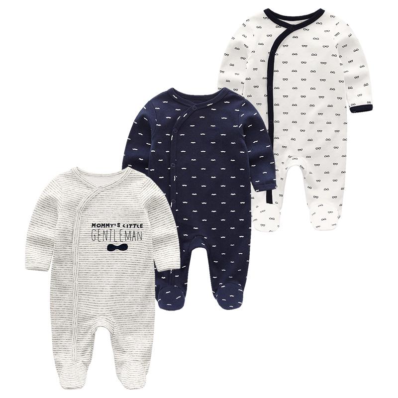Baby Strampler Frühling Neugeborenen Baby Kleidung Für Mädchen Jungen Langarm ropa bebe Overall Baby Kleidung junge infantil Kleidung 3M