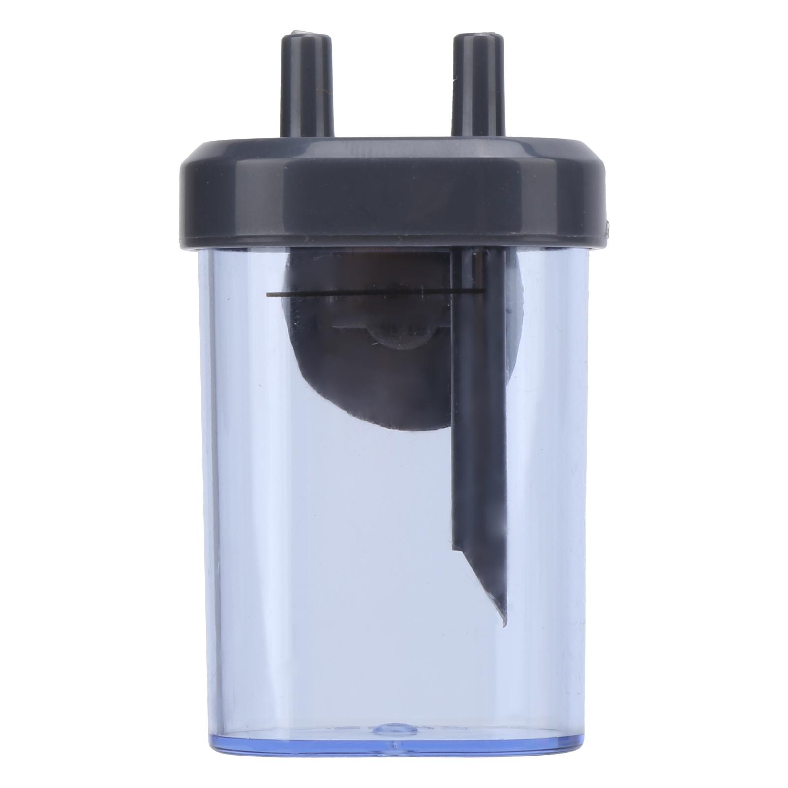 CO2 Blasenzähler Tragbarer ABS-Kunststoff CO2 Diffusor mit Saugnapf für Aquarium