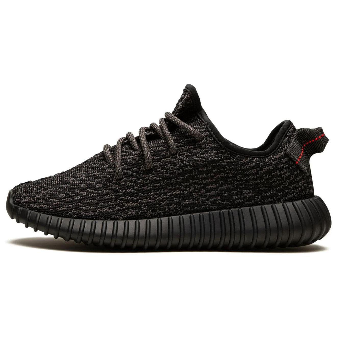Adidas Originals Yeezy Boost 350 Pirate Black Lifestyle Sneaker Unisex Sneaker BB5350-2023 49⅓