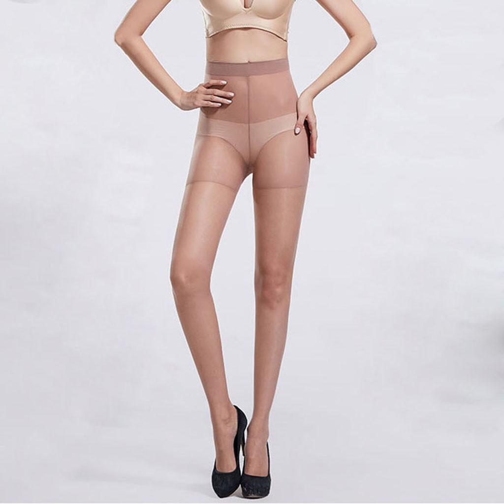 Weibliche hochelastische enge Strumpfhosen Socken Strümpfe Strumpfhosen Unterwäsche Sexy kaffeebraun