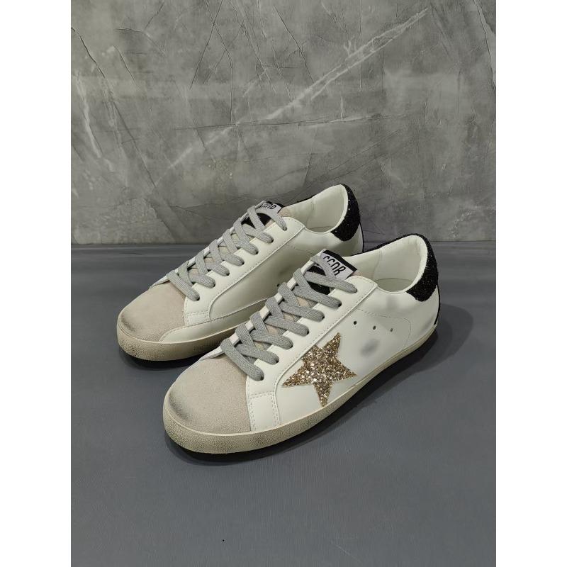 Stern kleine schmutzige Schuhe Damen Plateau Herren Board Schuhe schmutzige kleine weiße Schuhe Rindsleder Innenhöhe erhöhen 44