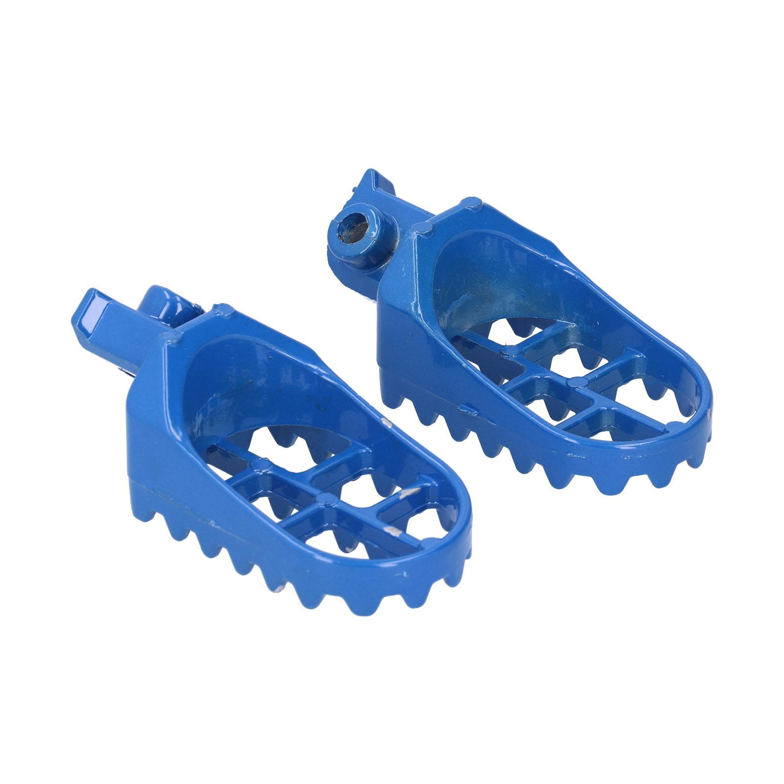 Paar Aluminium Fußrasten Fußrasten Rest für Yamaha PW50 PW80 TW200 TTR90 TTR90E Dirt Bike Motocross