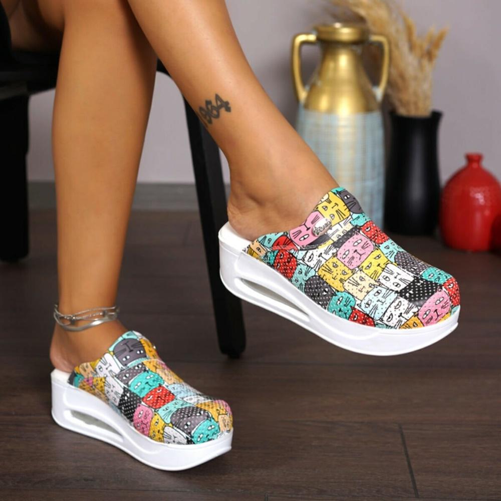 Damen Hausschuhe Neue Orthopädische Sabo Schuhe Sandalen Orthopädische Basis Krankenschwester Arzt Krankenhaus Medizinische Lässige Qualität Weicher Komfort Anti-Rutsch-Clog 37