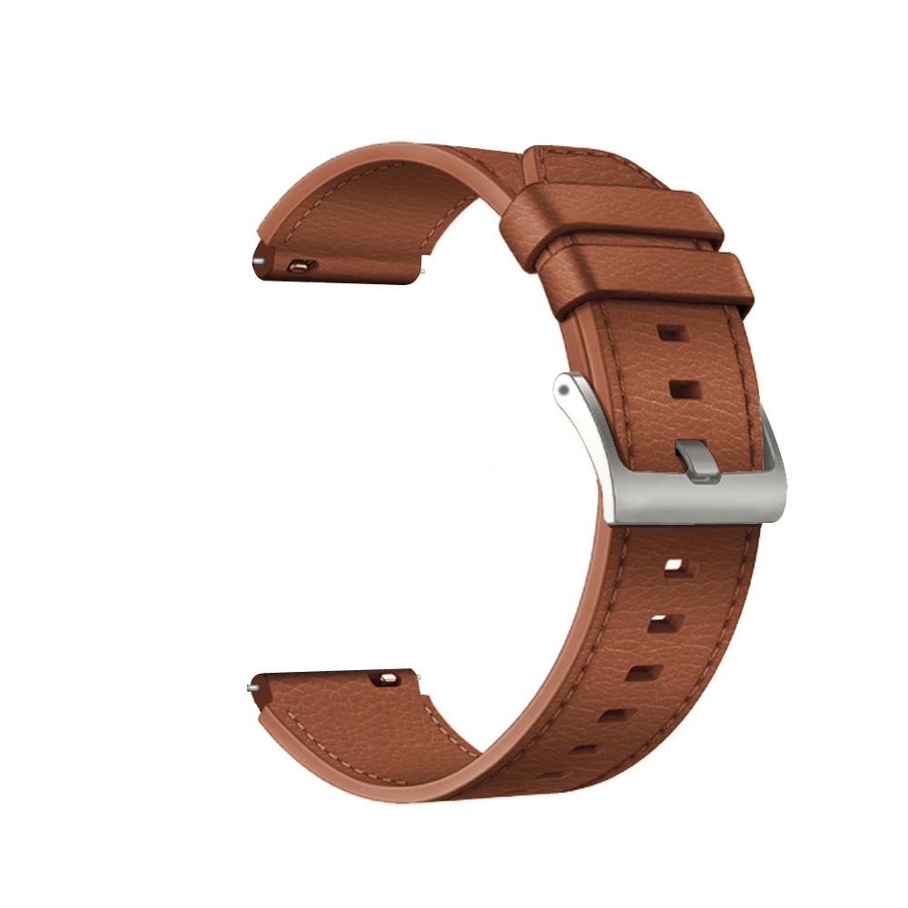 Lederarmband im offiziellen Stil für Huawei Watch GT 2 Pro Band Damen Herren Armband Correa für Huawei GT2 Pro Smart Watch Zubehör for Huawei GT2 Pro brown