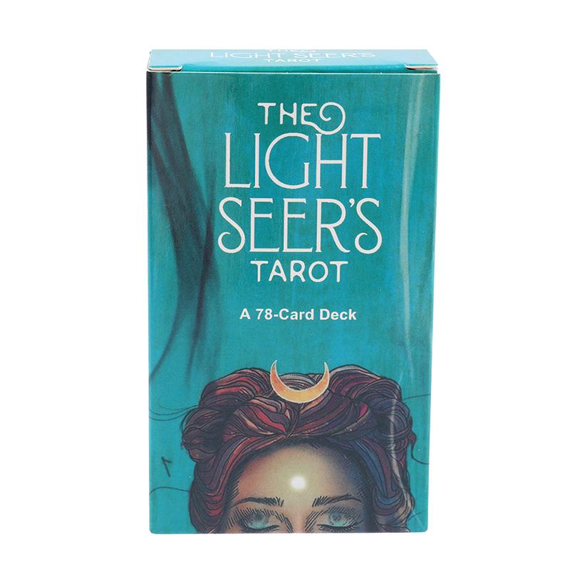 Die Tarotkarten des Lichtsehers, Familienfeier, Prophezeiung, Wahrsagerei, Brettspiele blue