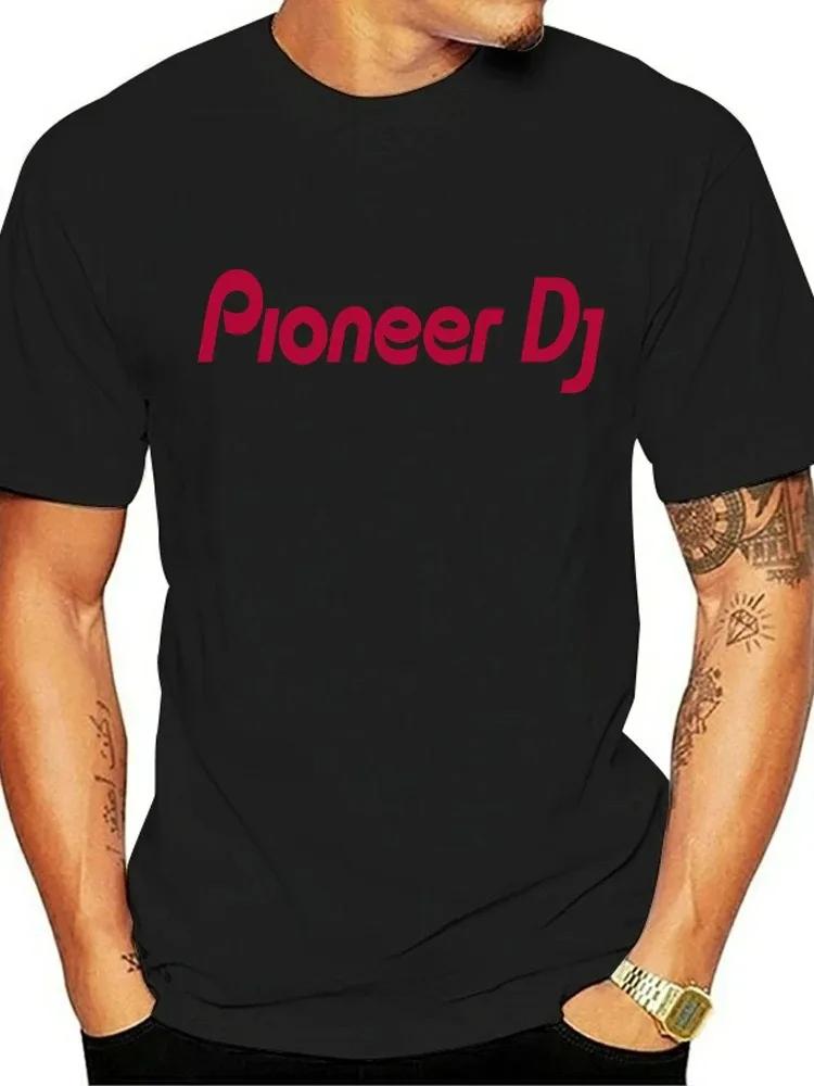 PIONEER DJ T-SHIRT Herren CDJ DDJ DJM 2000 1000 NEXUS Play Damen T-Shirts Lustige Drucke Tops T-Shirt Sommer Baumwolle Übergroßes T-Shirt L