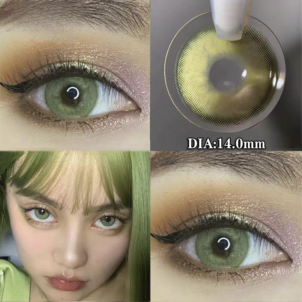 Kontaktlinsen mit großem Durchmesser MillCreek Graded Lenses Farbige Kontaktlinsen Jahreslinsen 14,5 mm -7.00