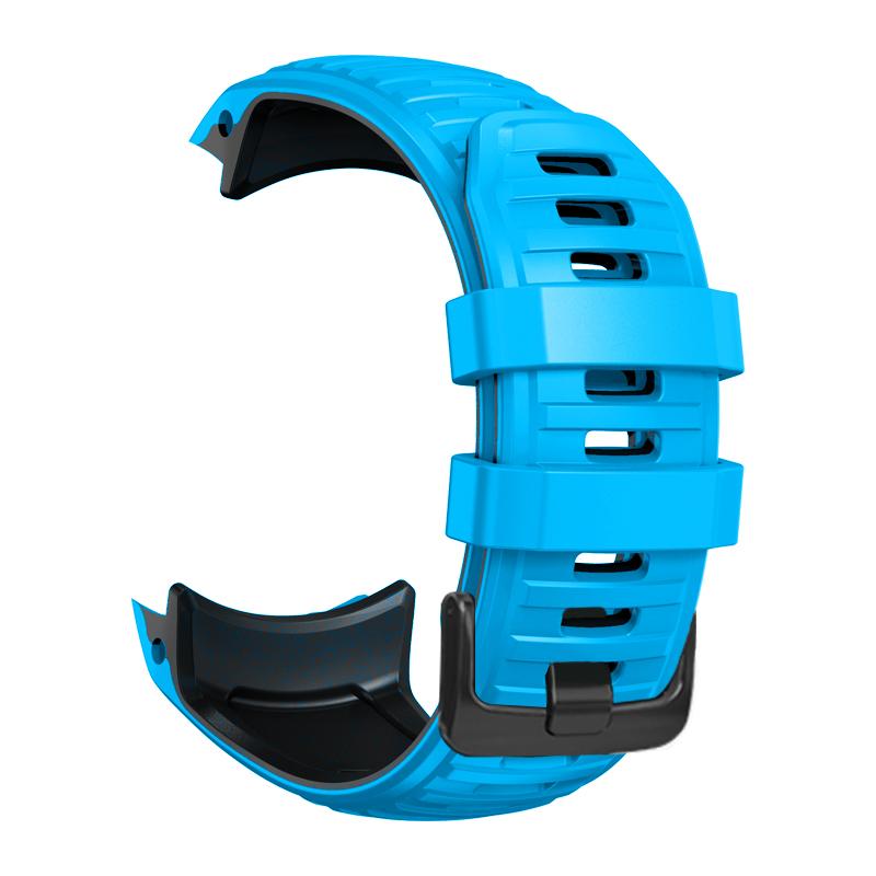 Offizielles Armband für Garmin Instinct 2X Solar/Instinct 3 50mm Smartwatch-Armband Herren Silikon Sport Uhrenarmband Armband Ersatz For Instinct 3 50mm blue