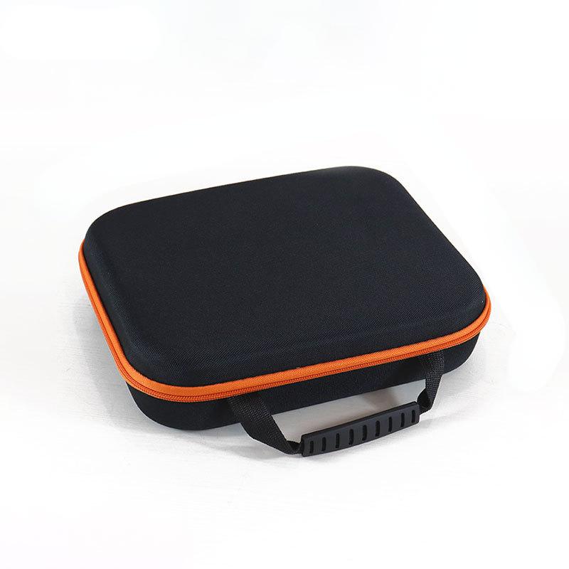 Werkzeugkoffer, Werkzeug-Aufbewahrungstasche, Reißverschluss-Design, tragbare Tragetasche für Arbeiten im Freien, Werkzeug-Tragetasche Square orange/schwarz