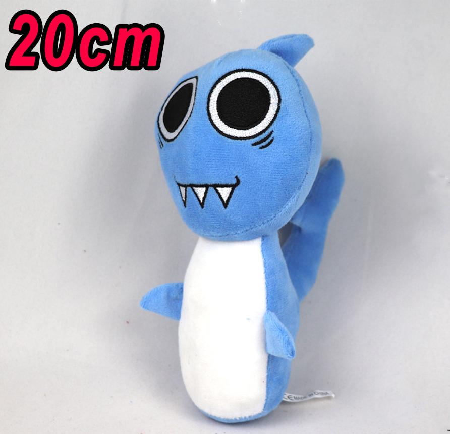 +-Neue Sprunki Plüschtiere Spiel Plüsch Sprunki Plüschpuppe Sprunki Spiel Zeichentrickfigur Kinder Geburtstagsgeschenke Stoffpuppen Weihnachtsgeschenk 1pcs-1