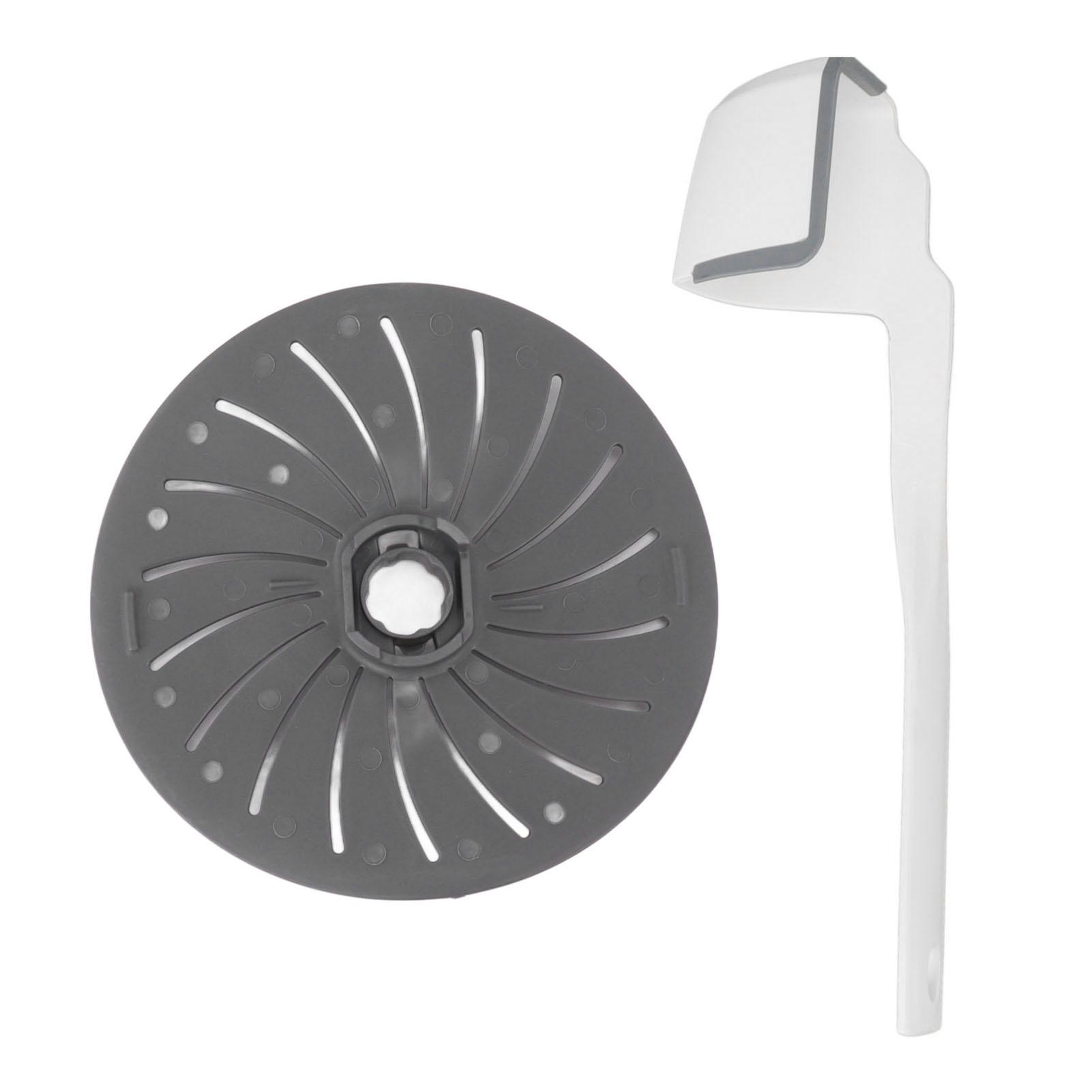 Drehbarer Spatel und Schneidkopf Schutzhülle Küchenmaschine Zubehör Werkzeug für TM5