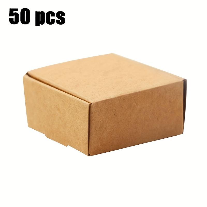 1set/50 stücke kraft papier box mit deckel papier geschenk box für brautjungfer vorschlag geschenk hochzeit geburtstag verpackung karton Pack of 50