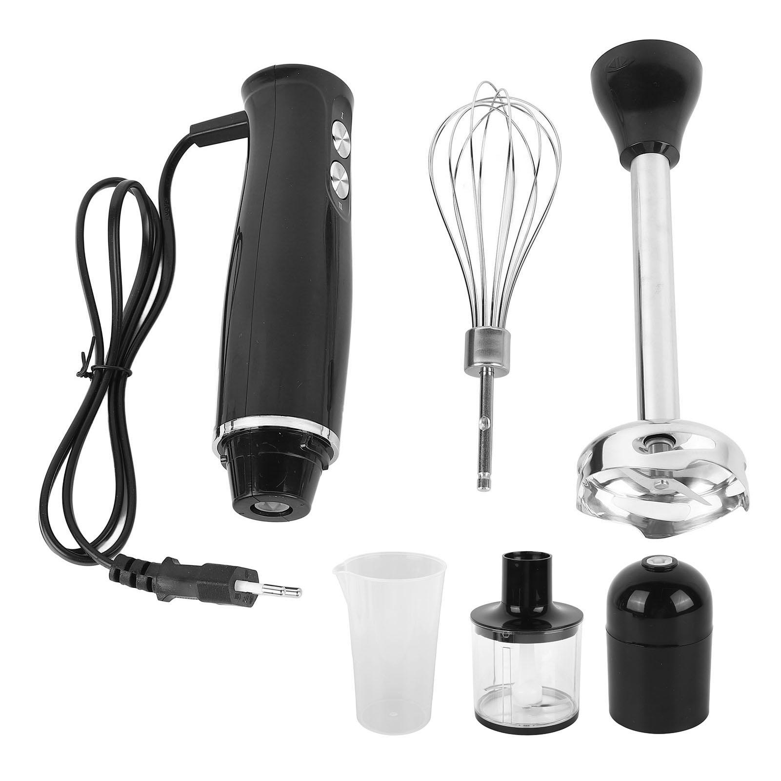 Stabmixer, Handmixer, 4-in-1, Mehrzweck-Stabmixer für Babynahrung, Suppe, Smoothie L
