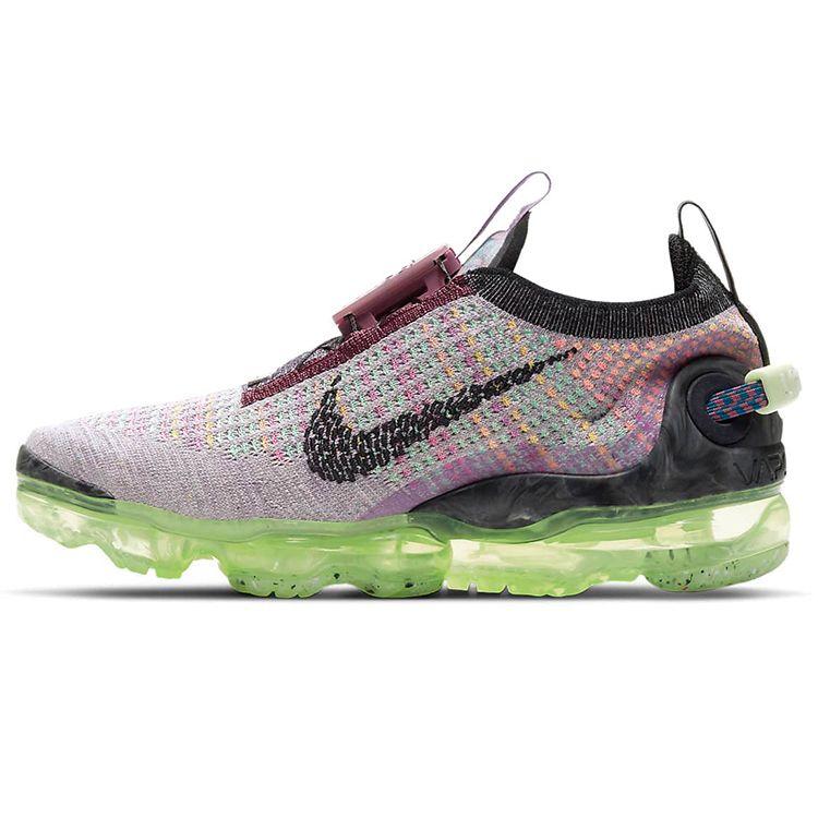 Nike Air VaporMax 2020 Flyknit Violett Asche Volt Damen Sneaker Mehrfarbig Sunset-Pulse Shadow-Berry CV8821-501 36.5