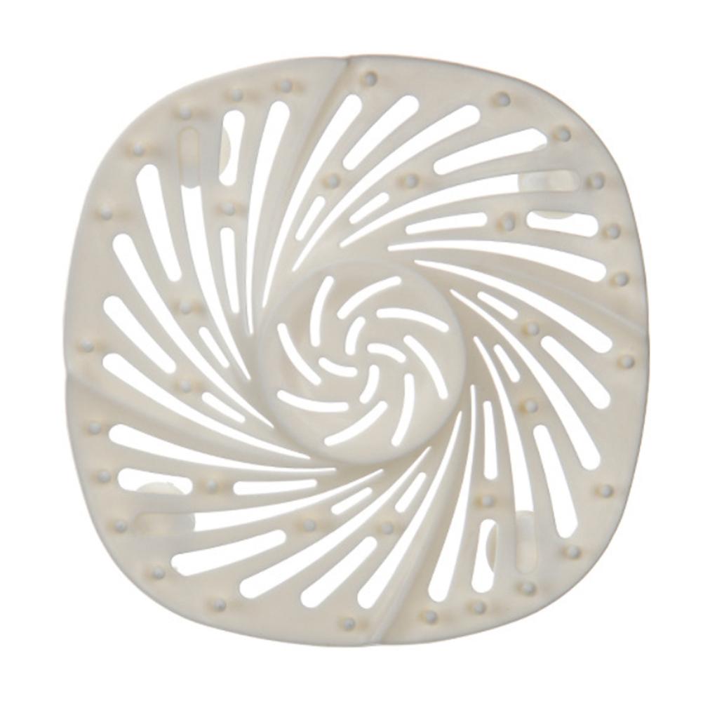 Haarabflussfänger, Duschabflussabdeckung, Haarstopper mit Saugnapf für Badezimmer, Badewanne, Küche