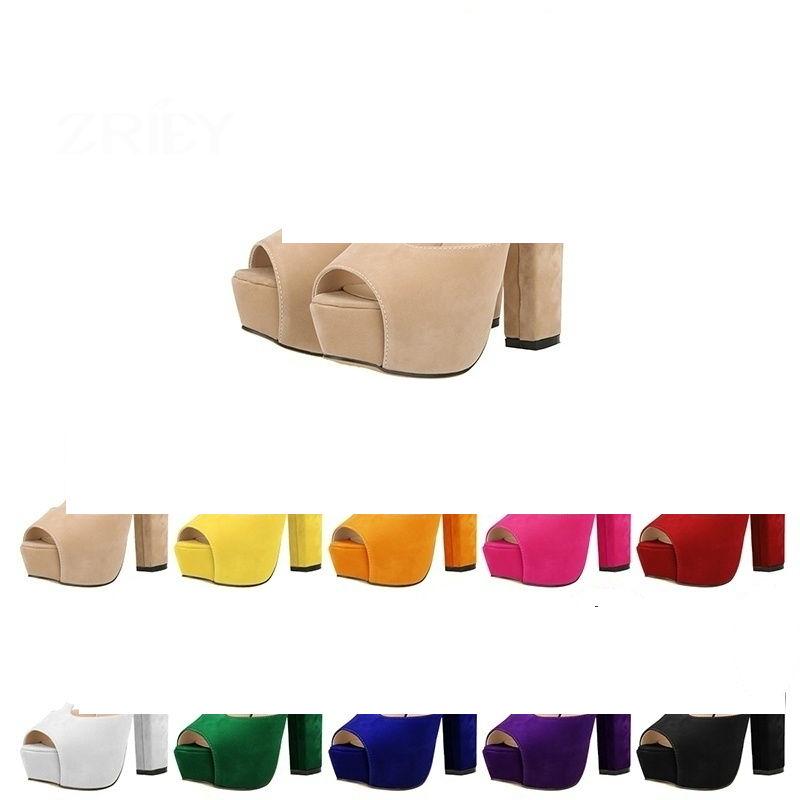 High Heels Frühling Schuhe mit hohen Absätzen Hochzeitsschuhe Plattform Mode Damenschuhe Pumps Heels Sandalen Schuh 43 violett