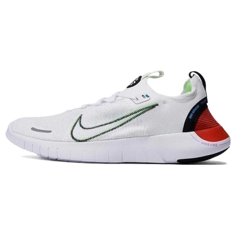 Nike Free RN Next Nature Mix and Match Herren Sneaker Weiß Pikant-Rot Fuchsia-Traum FJ1056-100 44