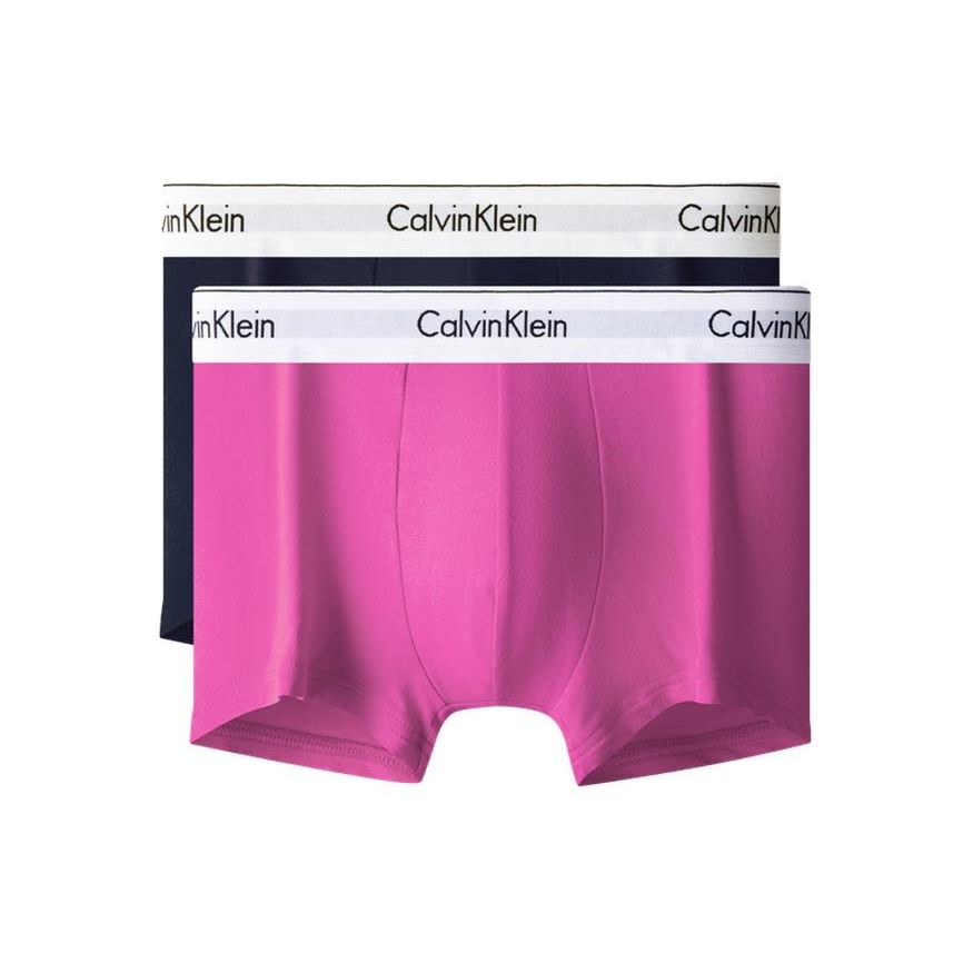Calvin Klein Bequeme Boxer-Briefs mit Buchstabenprint 2er-Pack Herren Unterwäsche NB1086-LZV M