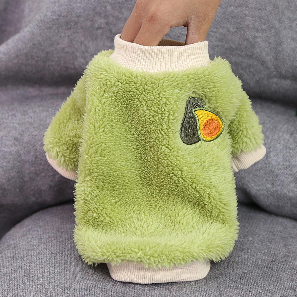 Warme Kleidung für kleine Hunde, weiches Fleece, für Katzen und Hunde, Haustier-Welpen-Winterweste, Kostüm für kleine und mittelgroße Hunde, Katzen, Chihuahua, Yorkie L beige