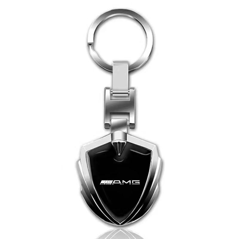 Metall Auto Styling Schlüsselanhänger Schlüsselanhänger Schlüsselanhänger Schlüsselhalter Für Mercedes-Benz AMG C500 C200 C300 A B C E GLA CLA GLK GL ML GLE W204 W205 W203 W211 W212 AMG