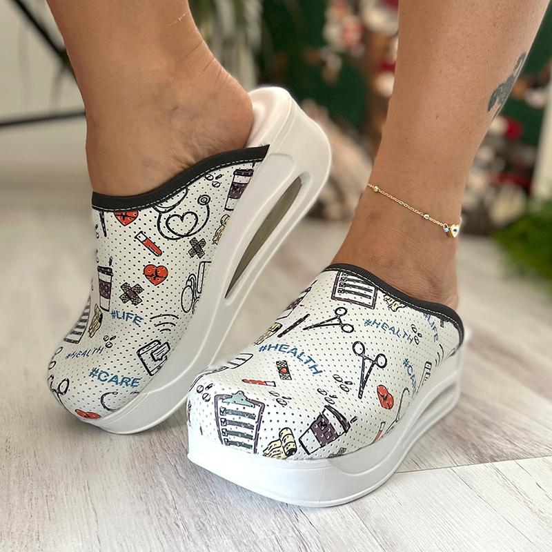 Orthopädische Medizinische Hausschuhe Krankenschwester Arzt Zahnarzt Krankenhaus Clogs Qualität Flip Flpps Bequeme Schuhe Arbeitssandalen Frauen Rutschfeste Rutsche 37 beige