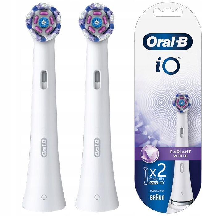 2x Tête de brosse à dents strahlend weiß IO Oral-B