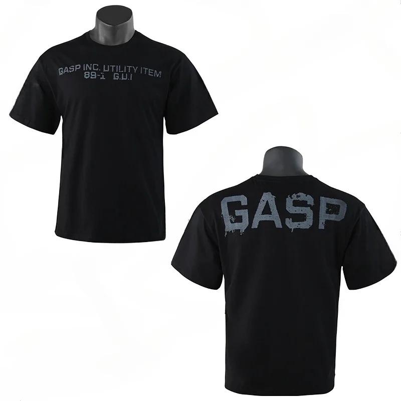 Neues Baumwoll lockeres Kurzarm Männliches Fitness Training Große Größe Schweißabsorption Übergroßes Oberteil Sport Bodybuilding Halbsleeve Herren Damen Sommer Neues T-Shirt S bunt