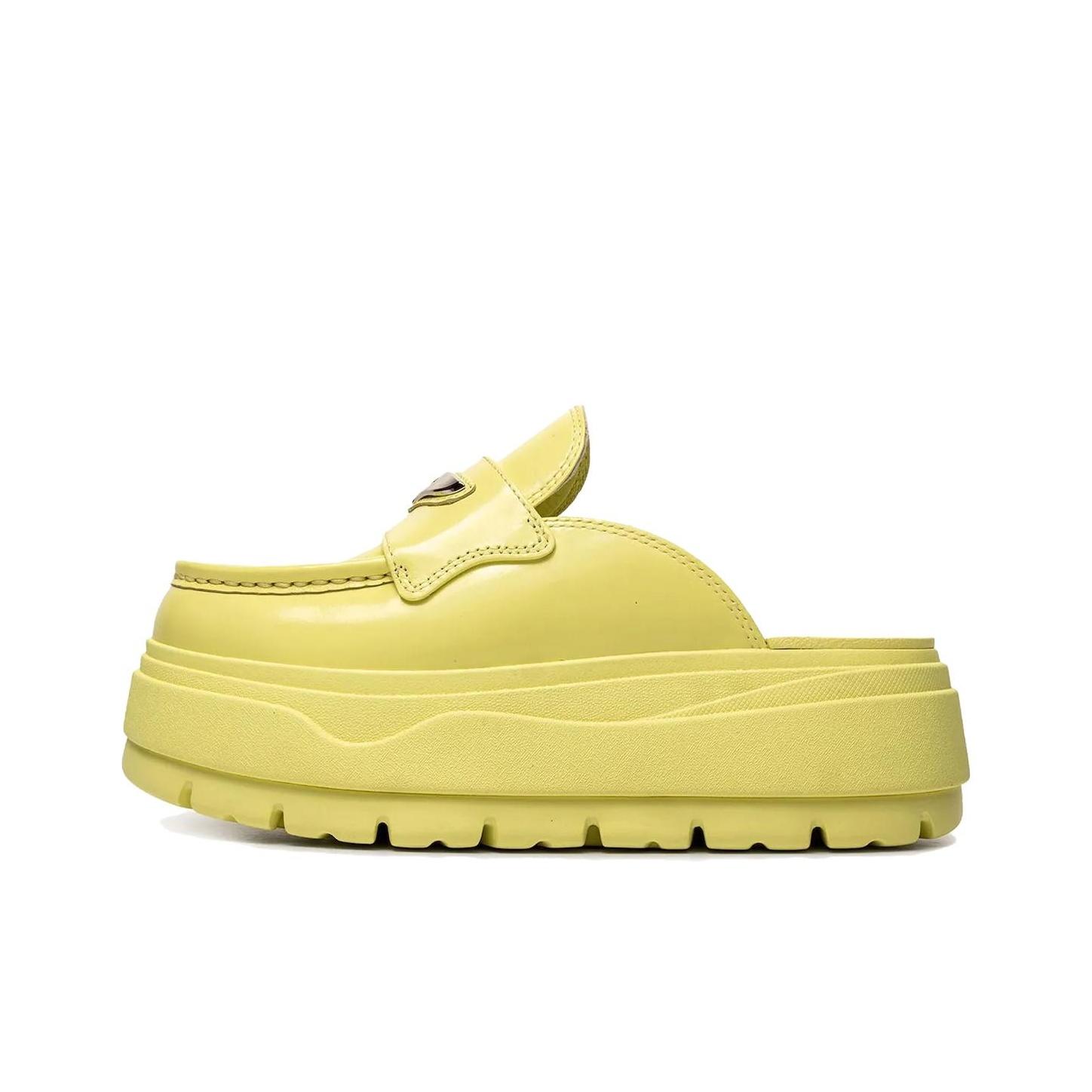 Air Jordan Jordan Mule Leuchtendes Grün Damen Sneaker Gelb Metallic-Silber HJ4292-302 35.5