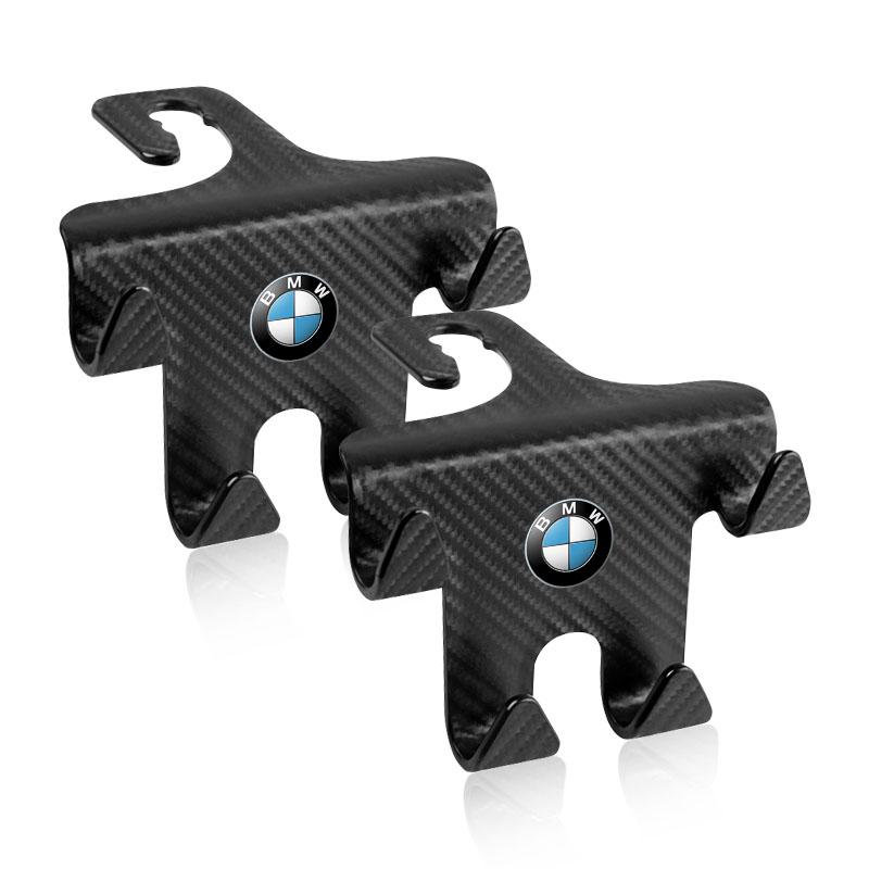 Auto Rücksitzhaken Hängende Aufbewahrung Handyhalter für BMW M E46 E39 E90 E60 E36 F30 F10 E34 E30 F20 E92 M3 M4 M5 X3 X4 X5 X6 X7 2Pcs-BMW