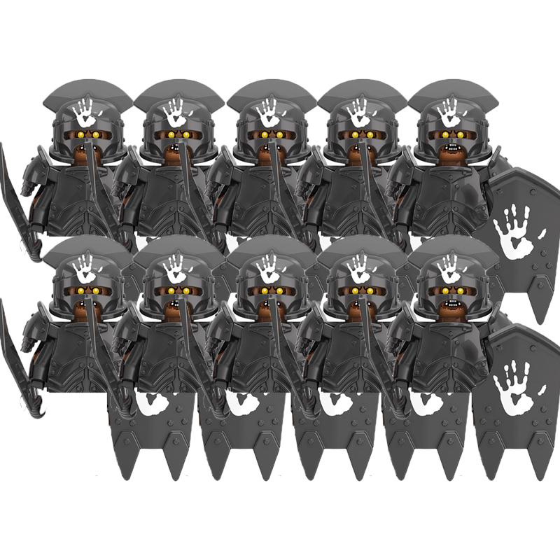 Militärische Bausteine Soldaten Figuren Film Science Fiction Serie Waffen Ritter Spielzeug Geschenke Mittelalterliche Mini Ziegel MOC