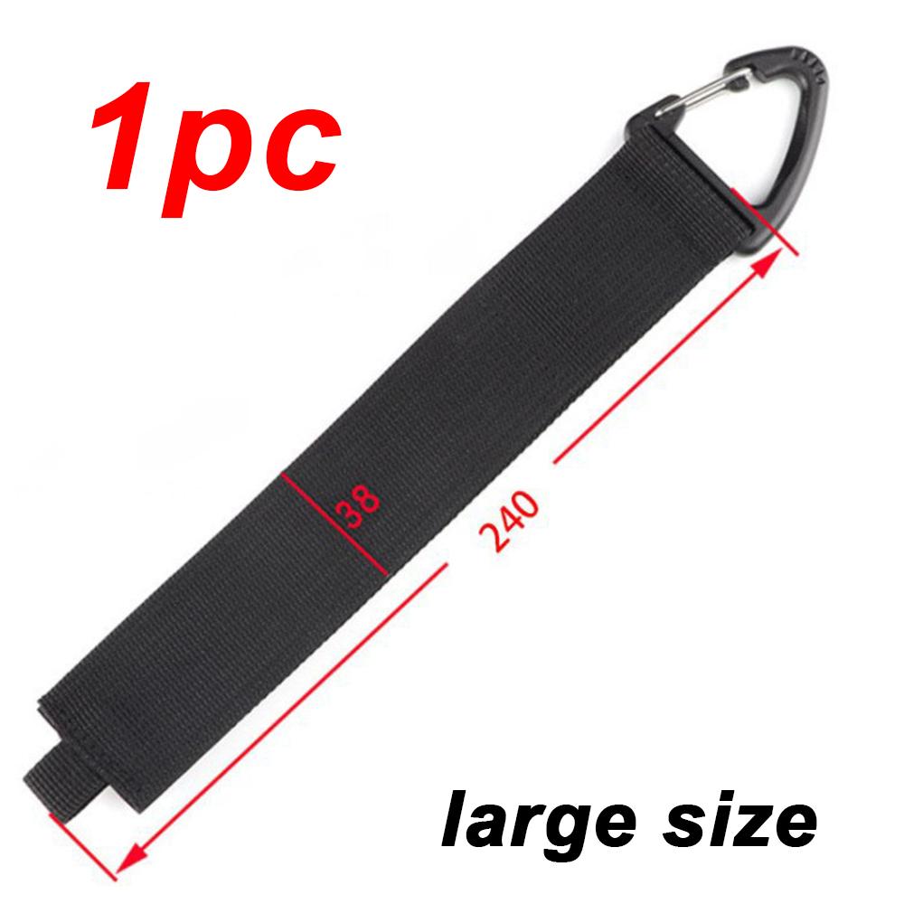 Nylon-Kabel-Organizer-Halter mit dreieckiger Schnalle, selbstklebendes Klettband, Kabel-Manager-Management, schwere Kabel-Aufbewahrungsgurte für Kabel, Schläuche L