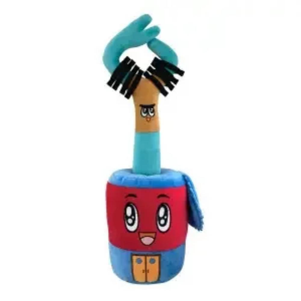 LankyBoxes Plüschtier, abnehmbares Cartoon-Tierfigur-Kissen, weiche Kuscheltiere, Puppe für Kinder, Geburtstag, Weihnachtsgeschenk