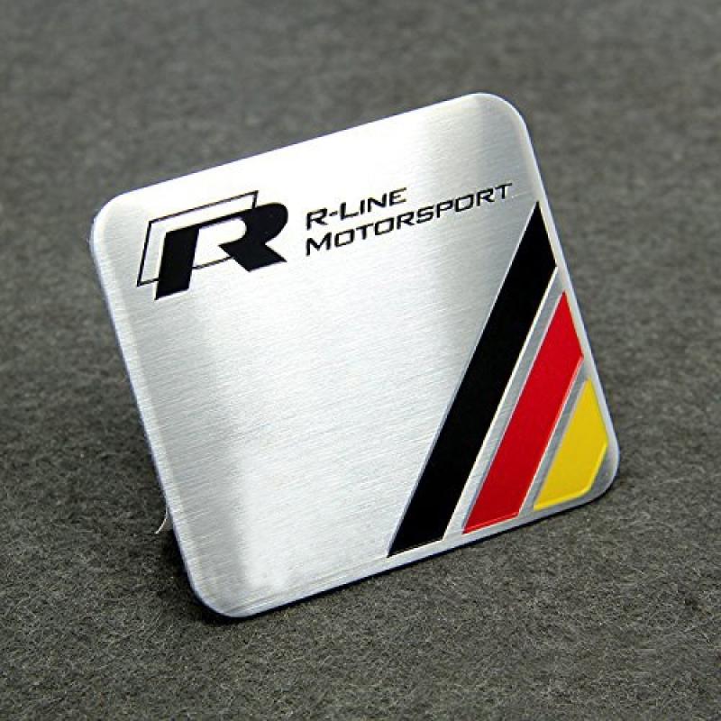 Auto-Styling-Zubehör, Emblem, Abzeichen, Aufkleber, Autoaufkleber R RLINE MOTORSPORT Racing Deutschland Deutschland für B5 B6 MK4