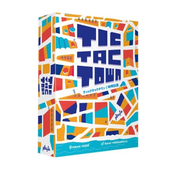 [playte] Can't Stop / Orapa Mine / Ada's Libraly / Tic Tac Town , Korea Brettspiele Tic Tac Town