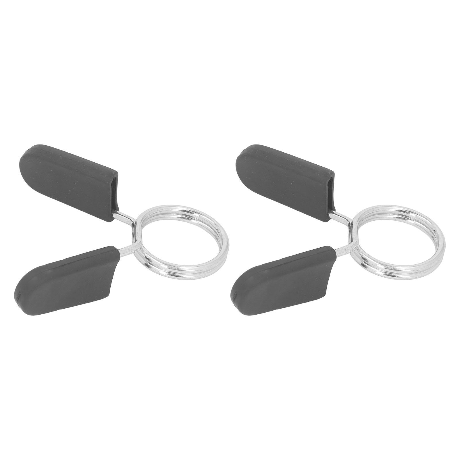 2 STÜCK Federklemmen 30mm Hantel Federverschluss mit Griff Komfortabler Griff Einfache Anwendung