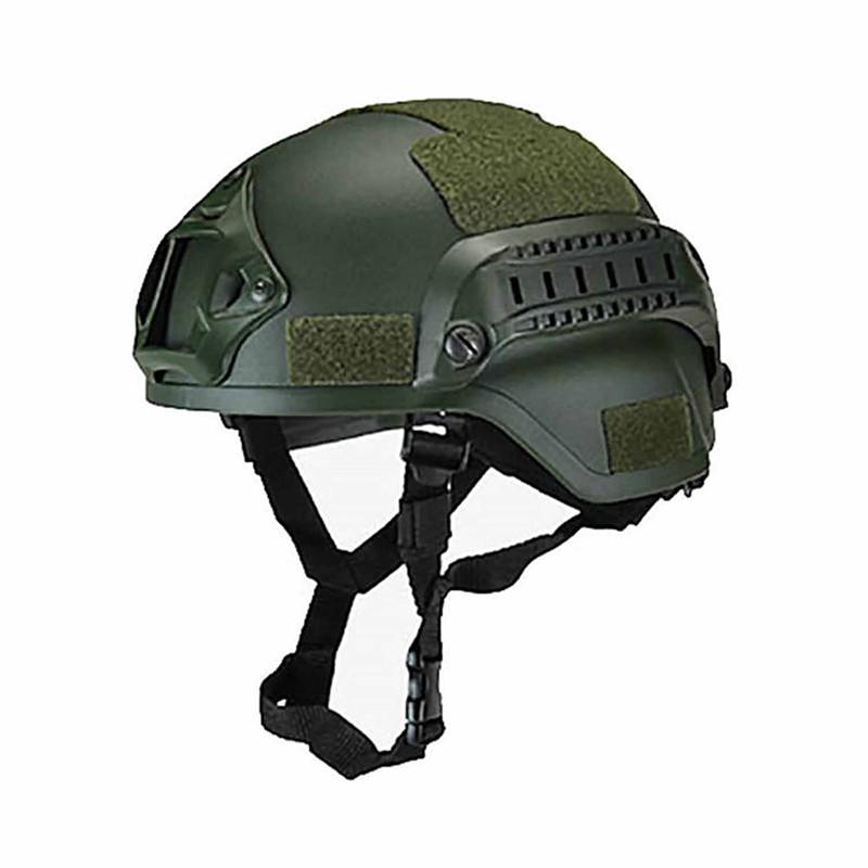 Taktischer Helm Leichter Kampf Outdoor Tarnung Militärischer Airsoft Helm grün