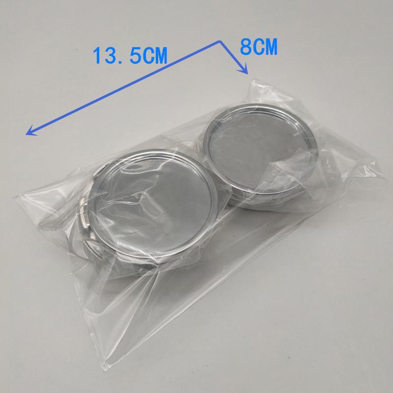 4 Stücke 58 Mm Abs Radmitte Kappe Nabenabdeckung Auto Rad Reifen Felgen Mitte Nabenkappen silber