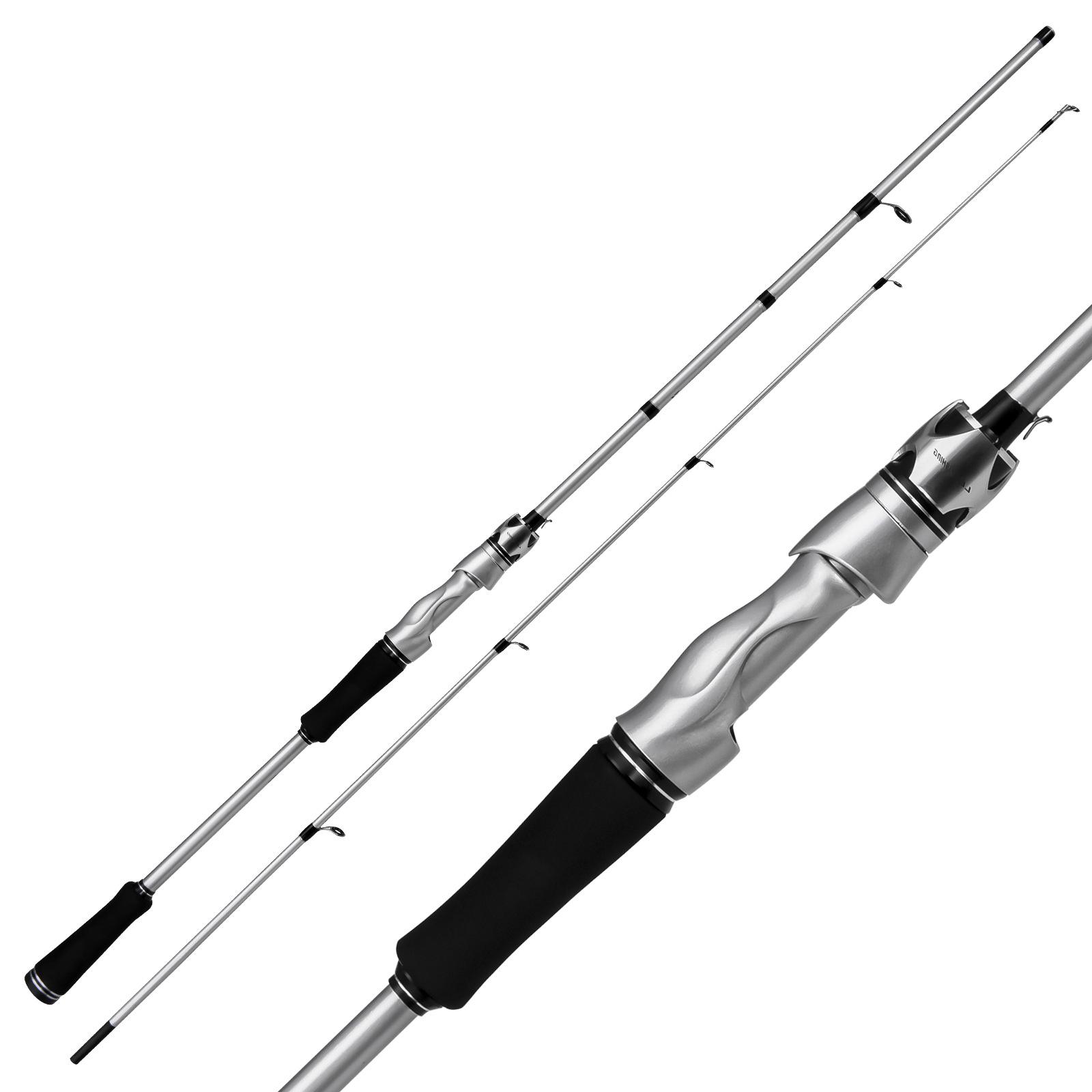 2,1 m Casting Angelrute Starke Lager Angelrute Köder Angelrute für Angeln Spinning Rod 1.8m