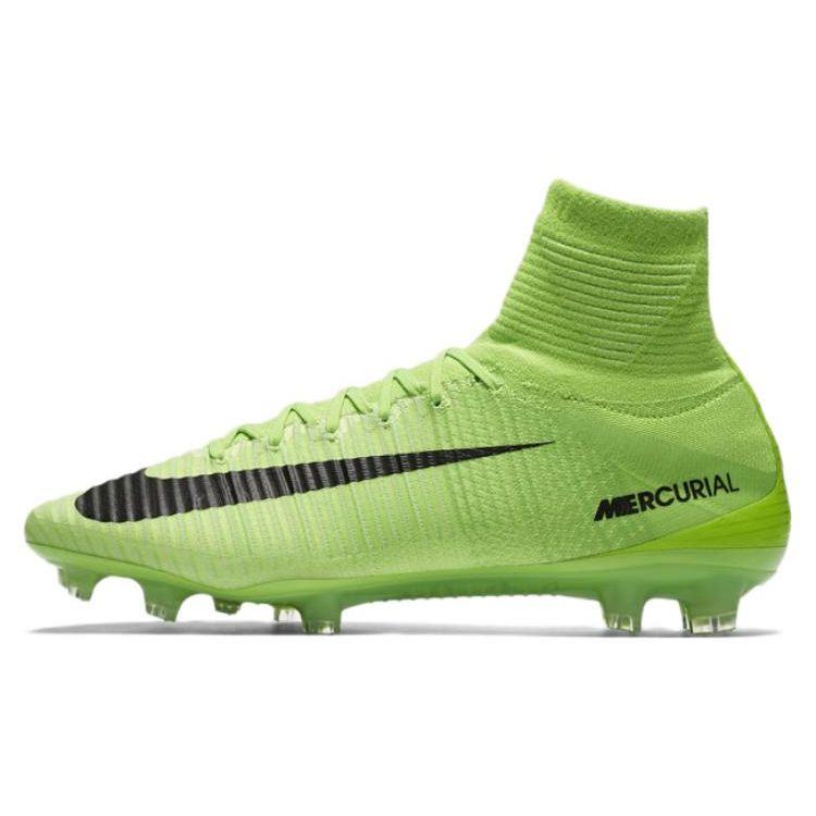 Nike Mercurial Superfly 5 FG Fußballschuh Electric Green Herren Stollen Schwarz-Ghost-Grün 831940-305 42.5