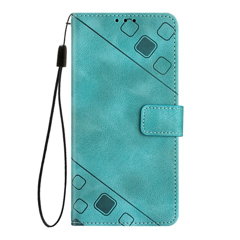 Leder-Flip-Wallet-Gehäuse für Blackview A52 Pro A53 Oscal Modern Flat Tiger 12 Shark Color 8 Wave 6C 8C Shark 9 5G Hülle Kartensteckplatz Schutzhülle Blackview A52 Pro grün